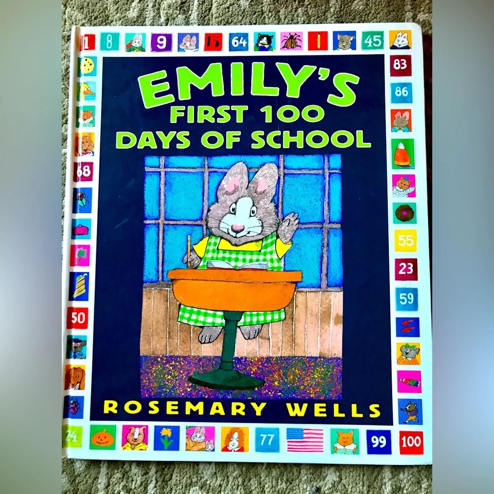 Emily’s First 100 days of school picture book age 4-6 by Rosemary Wells in VGUC